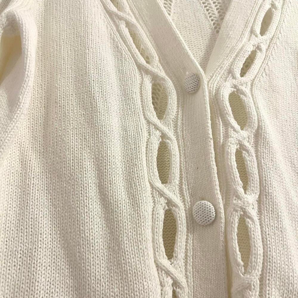 CYRUS Knit Textured Cardigan - Picture 4 of 8